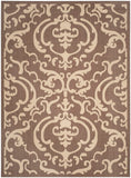 safavieh clearance courtyard cy2663 3409 chocolate rug