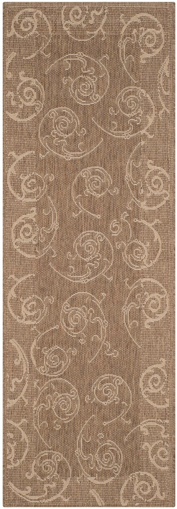 safavieh clearance courtyard cy2665 3009 brown rug