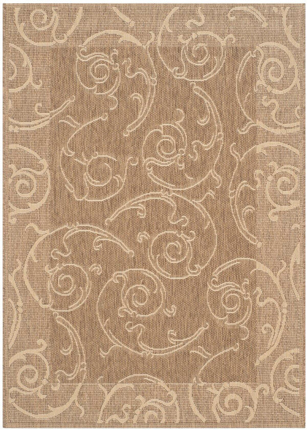 safavieh clearance courtyard cy2665 3009 brown rug