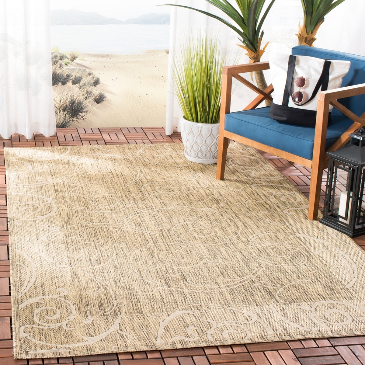 safavieh clearance courtyard cy2665 3009 brown rug