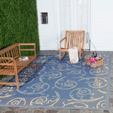 safavieh clearance courtyard cy2665 3103 blue rug