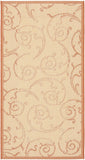 safavieh clearance courtyard cy2665 3201 natural rug