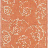 safavieh clearance courtyard cy2665 3202 terracotta rug