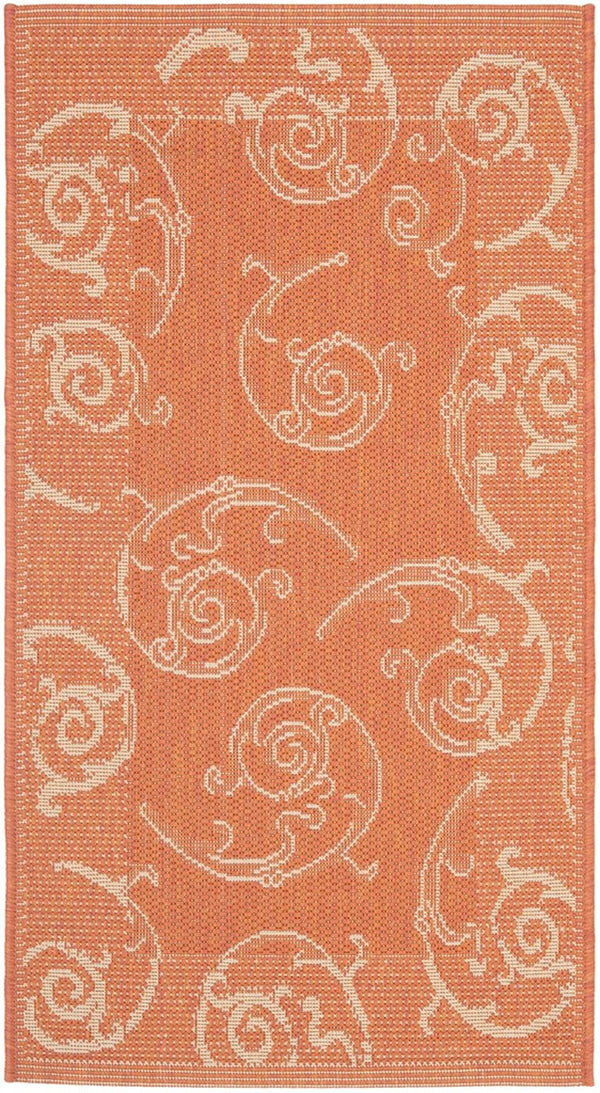 safavieh clearance courtyard cy2665 3202 terracotta rug