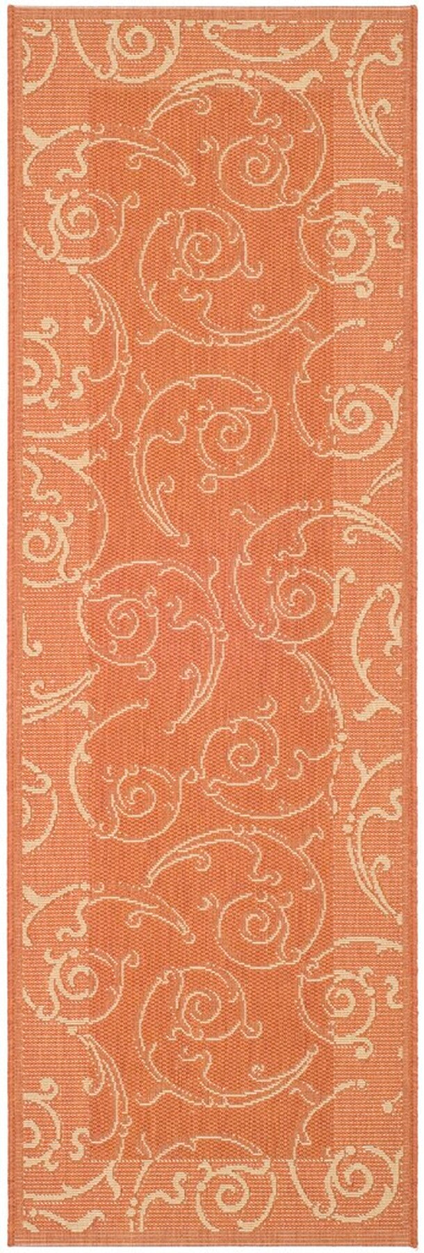 safavieh clearance courtyard cy2665 3202 terracotta rug