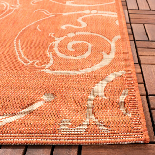 safavieh clearance courtyard cy2665 3202 terracotta rug