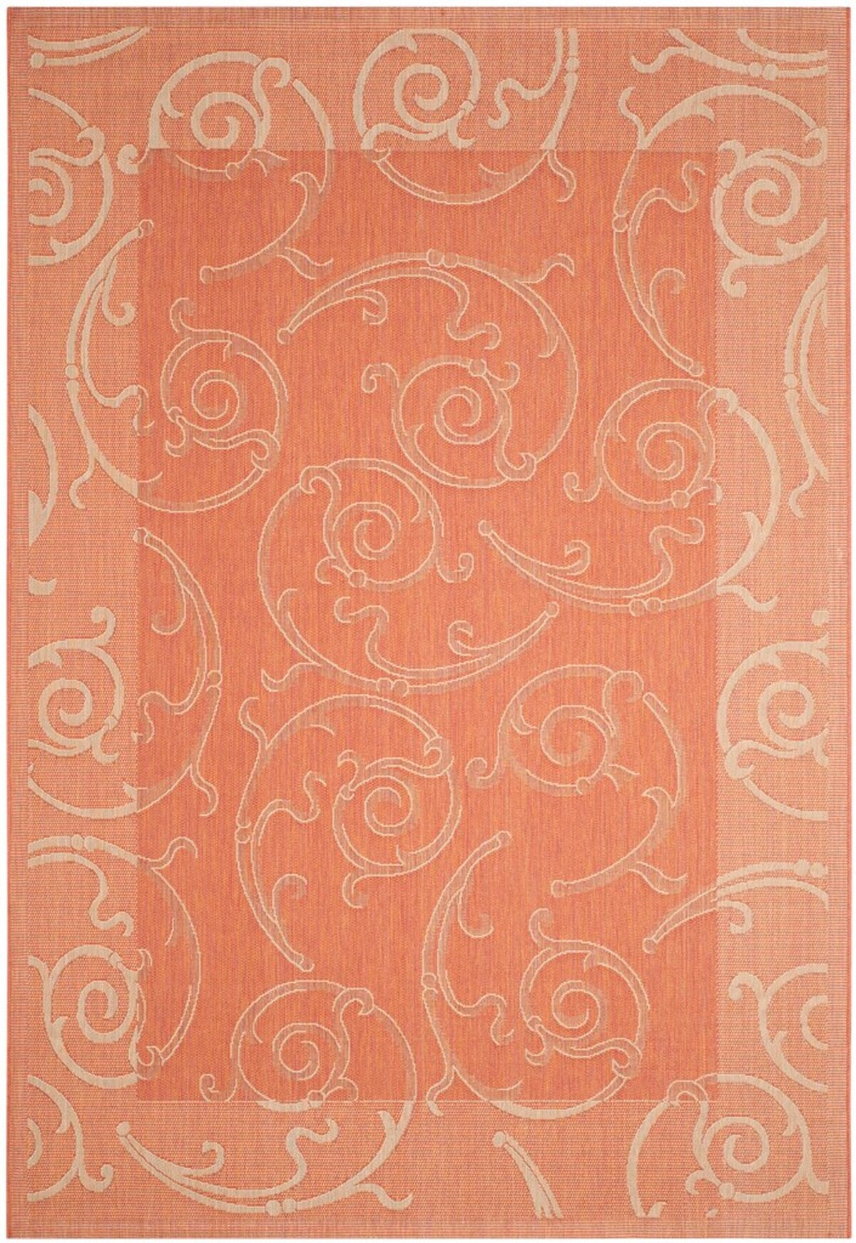 safavieh clearance courtyard cy2665 3202 terracotta rug