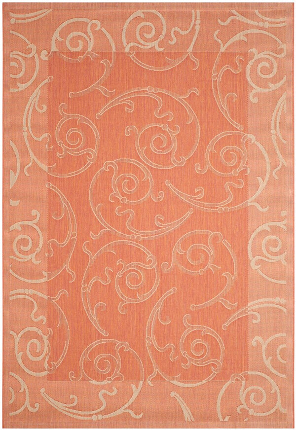 safavieh clearance courtyard cy2665 3202 terracotta rug
