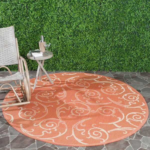 safavieh clearance courtyard cy2665 3202 terracotta rug