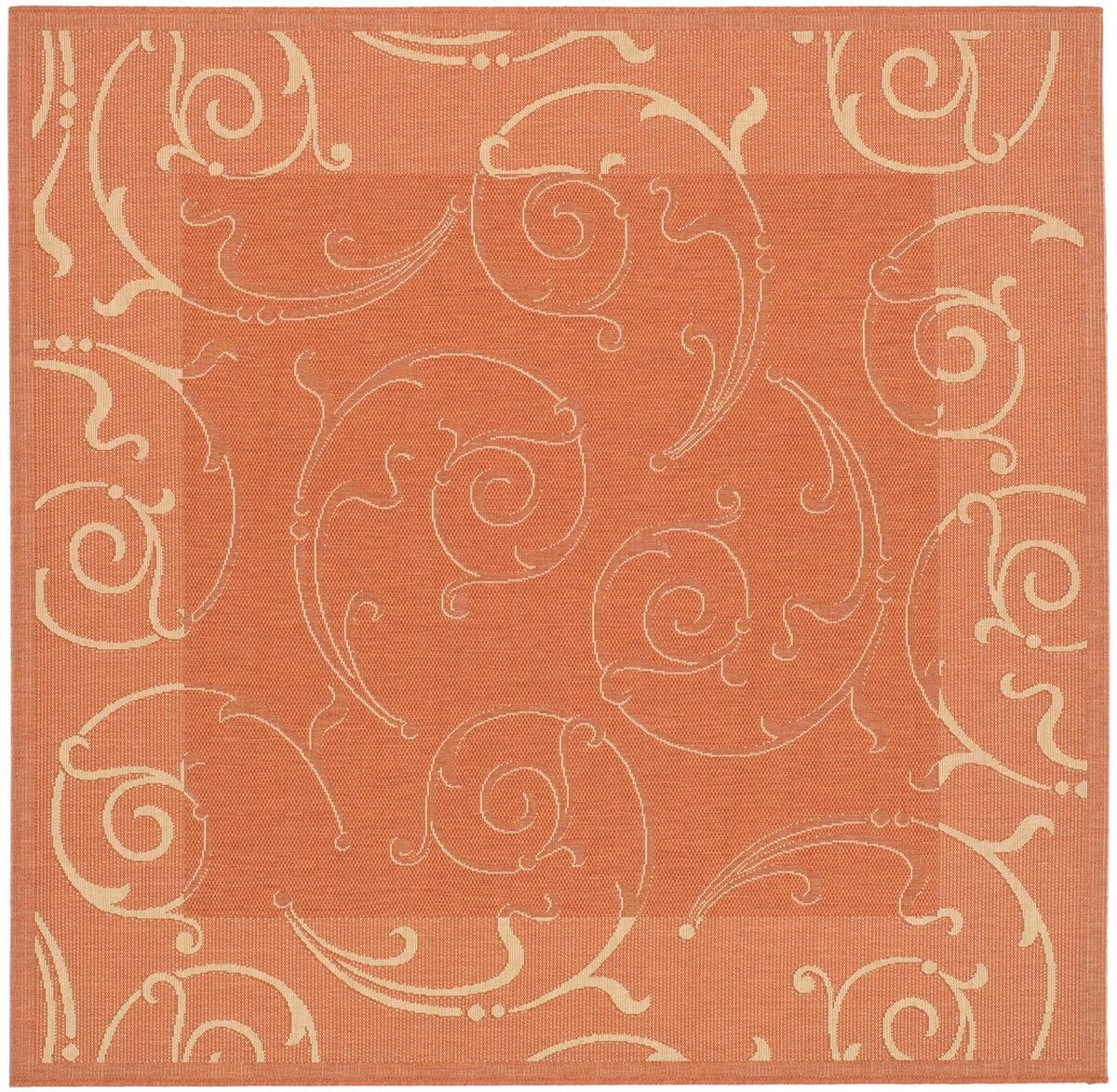 safavieh clearance courtyard cy2665 3202 terracotta rug