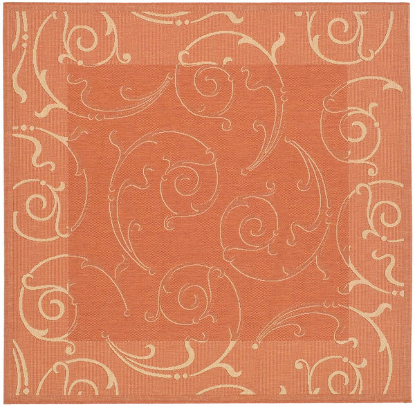 safavieh clearance courtyard cy2665 3202 terracotta rug