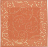 safavieh clearance courtyard cy2665 3202 terracotta rug