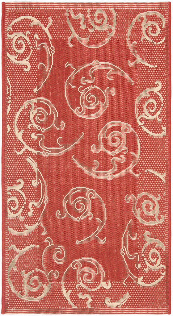 safavieh clearance courtyard cy2665 3707 red rug