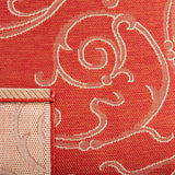 safavieh clearance courtyard cy2665 3707 red rug