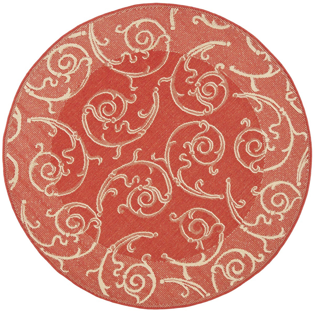 safavieh clearance courtyard cy2665 3707 red rug