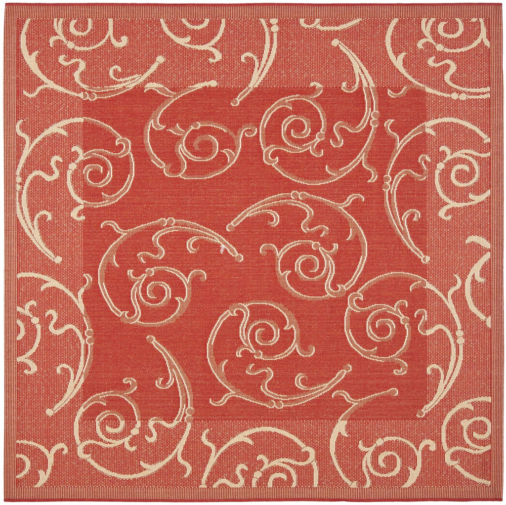 safavieh clearance courtyard cy2665 3707 red rug