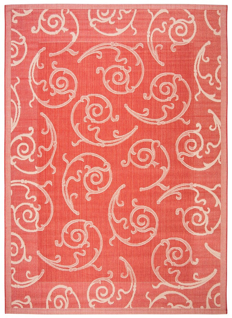 safavieh clearance courtyard cy2665 3707 red rug