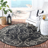 safavieh clearance courtyard cy2665 3908 black rug