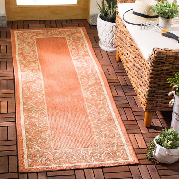 safavieh clearance courtyard cy2666 3202 terracotta rug