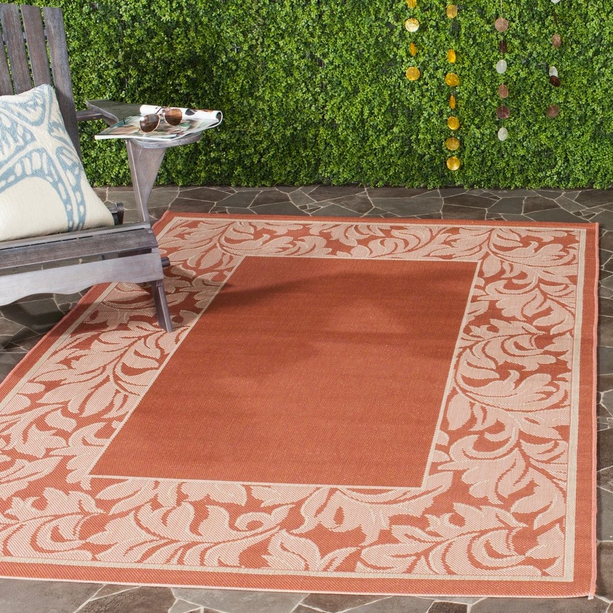 safavieh clearance courtyard cy2666 3202 terracotta rug