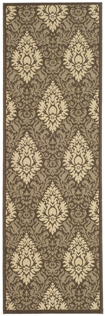 safavieh clearance courtyard cy2714 3409 chocolate rug