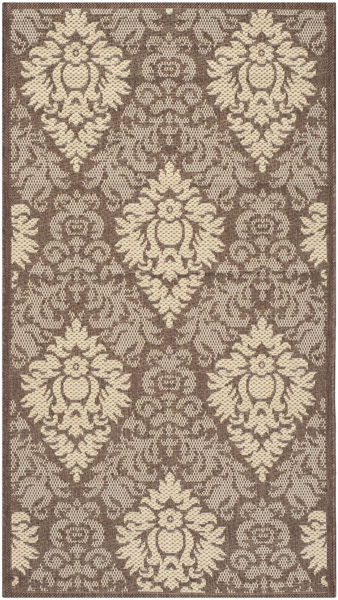 safavieh clearance courtyard cy2714 3409 chocolate rug