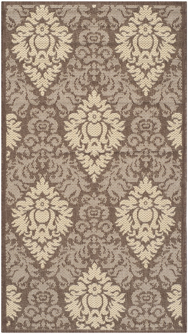 safavieh clearance courtyard cy2714 3409 chocolate rug