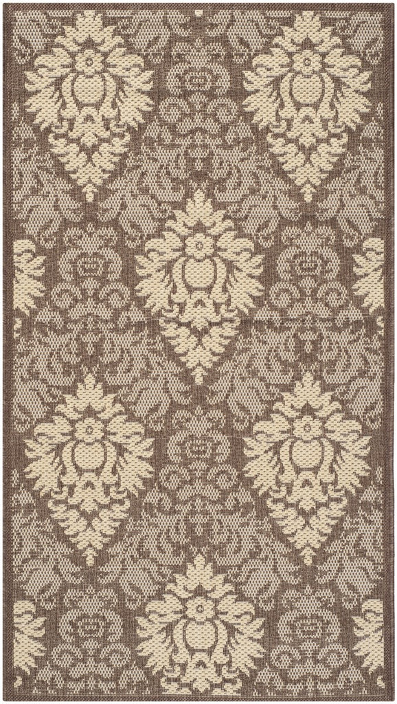 safavieh clearance courtyard cy2714 3409 chocolate rug