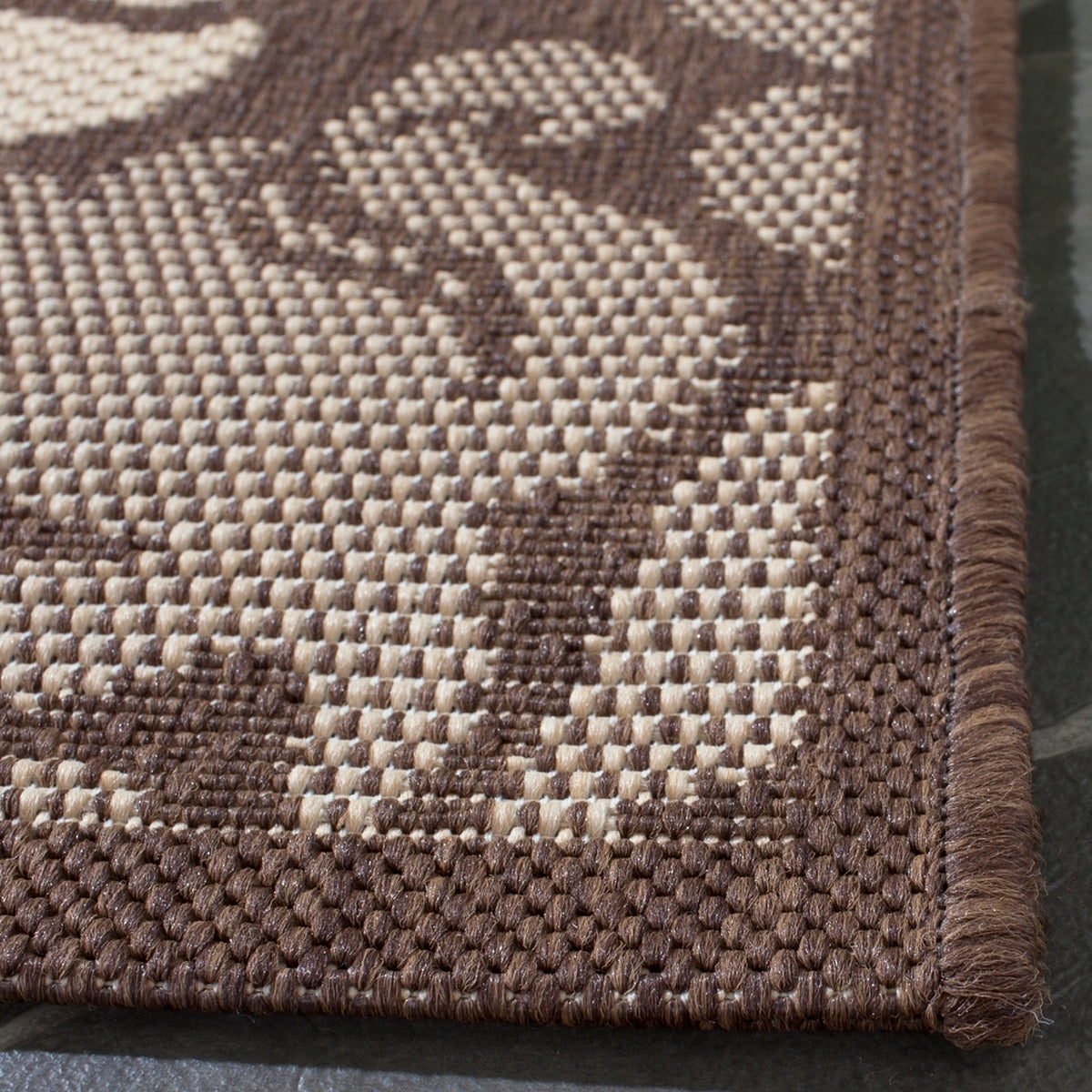 safavieh clearance courtyard cy2714 3409 chocolate rug