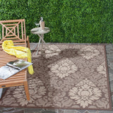 safavieh clearance courtyard cy2714 3409 chocolate rug