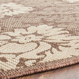 safavieh clearance courtyard cy2714 3409 chocolate rug