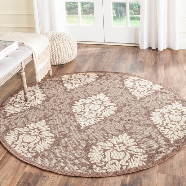 safavieh clearance courtyard cy2714 3409 chocolate rug