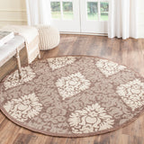 safavieh clearance courtyard cy2714 3409 chocolate rug