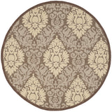 safavieh clearance courtyard cy2714 3409 chocolate rug