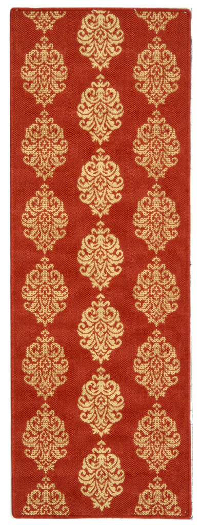 safavieh clearance courtyard cy2720 3707 red rug