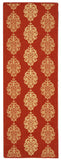safavieh clearance courtyard cy2720 3707 red rug