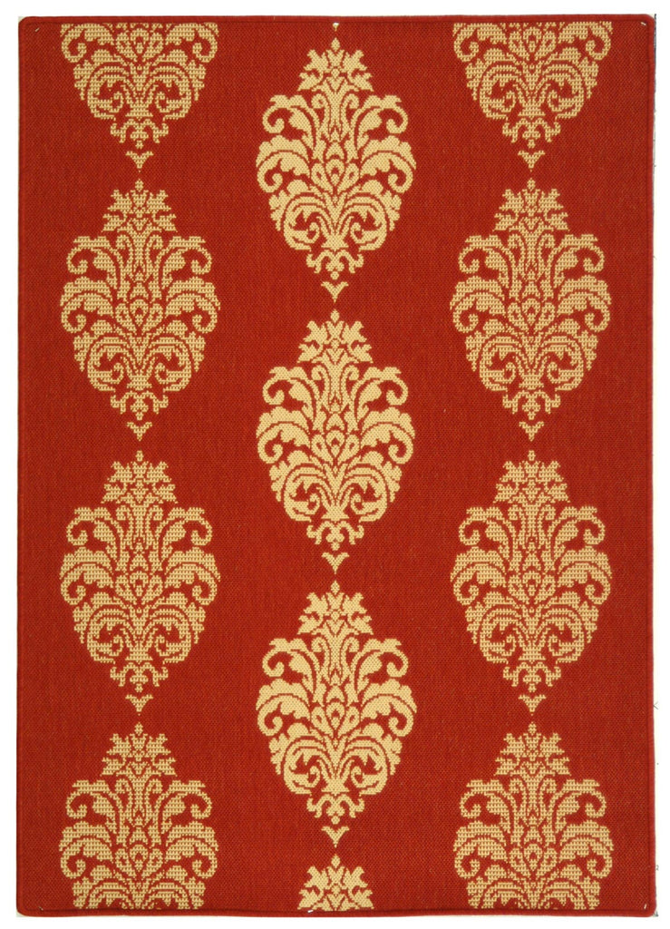 safavieh clearance courtyard cy2720 3707 red rug
