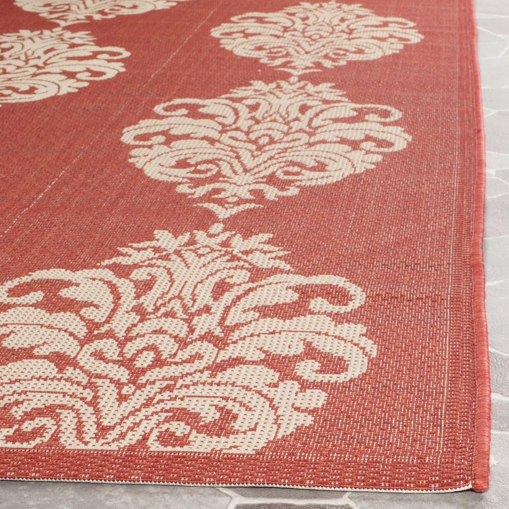 safavieh clearance courtyard cy2720 3707 red rug