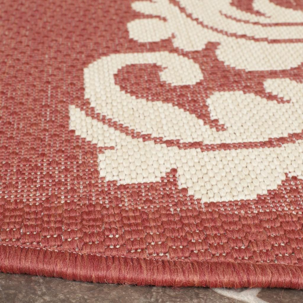 safavieh clearance courtyard cy2720 3707 red rug