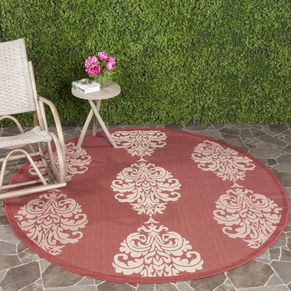 safavieh clearance courtyard cy2720 3707 red rug