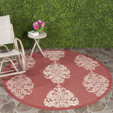 safavieh clearance courtyard cy2720 3707 red rug