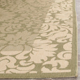 safavieh clearance courtyard cy2727 1e06 olive rug
