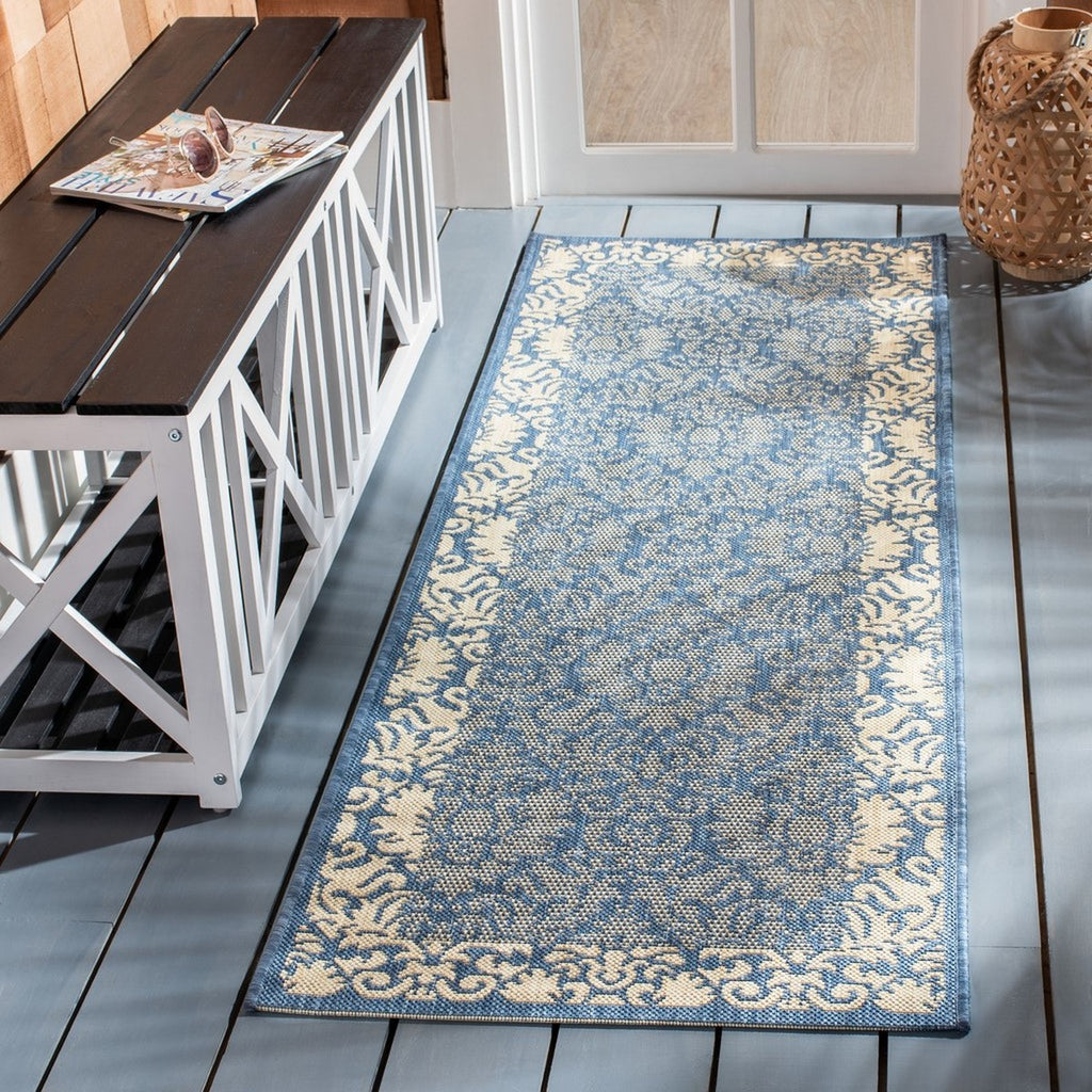 safavieh clearance courtyard cy2727 3103 blue rug