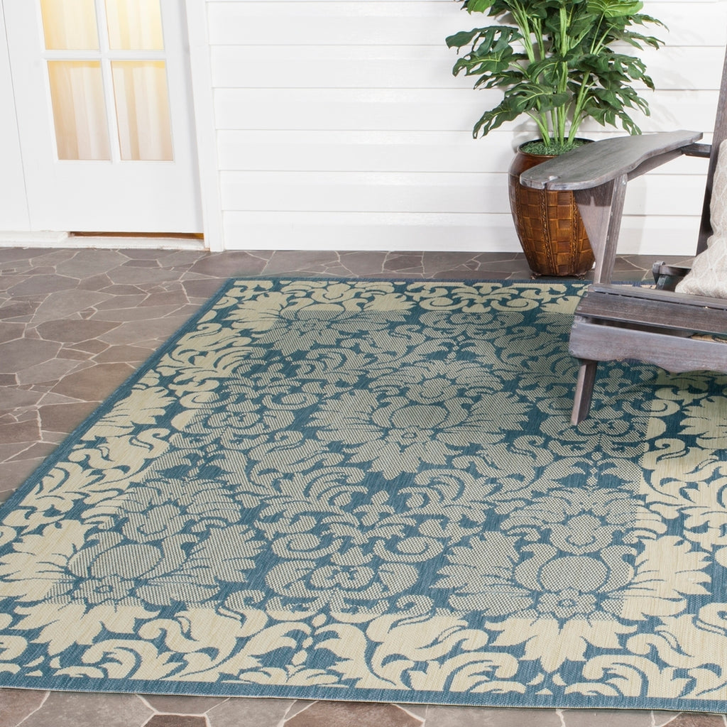 safavieh clearance courtyard cy2727 3103 blue rug