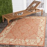 safavieh clearance courtyard cy2727 3202 terracotta rug