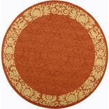 safavieh clearance courtyard cy2727 3202 terracotta rug