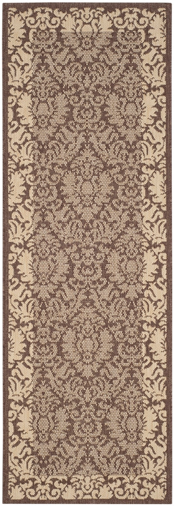safavieh clearance courtyard cy2727 3409 chocolate rug