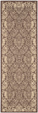 safavieh clearance courtyard cy2727 3409 chocolate rug