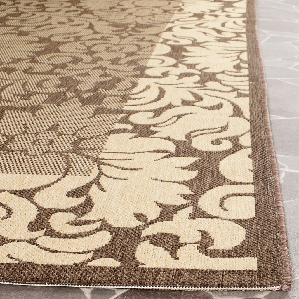 safavieh clearance courtyard cy2727 3409 chocolate rug