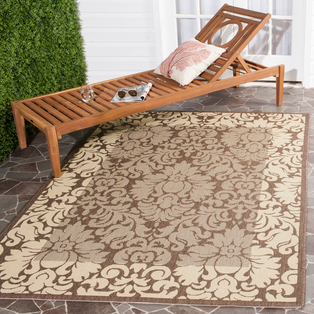 safavieh clearance courtyard cy2727 3409 chocolate rug